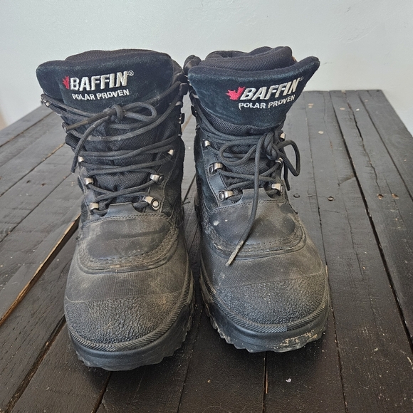 Baffin Black Winter Boots Men\'s 8 Lace Up Snow Outdoor main image 4